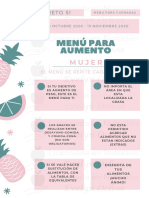 Menu Aumento Mujer