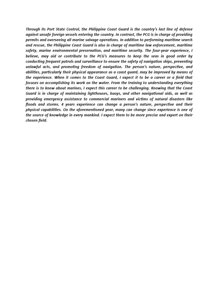 Through Its Port State Control | PDF | Business | Travel