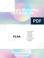 Présentation Marketing Géométrique Rose Et Blanc