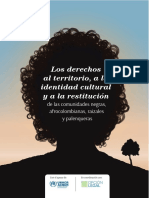 Los Derechos Al Territorio, A La Identidad Cultural y A La Restitución