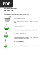 Vidrarias e Equipamentos de Laboratório | PDF | Filtragem | Fenômenos ...