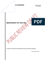 Specification For Fuel Oils: Draft Kenya Standard