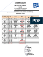 Jadwal Penilaian Akhir Semester Ganjil 2022-2023