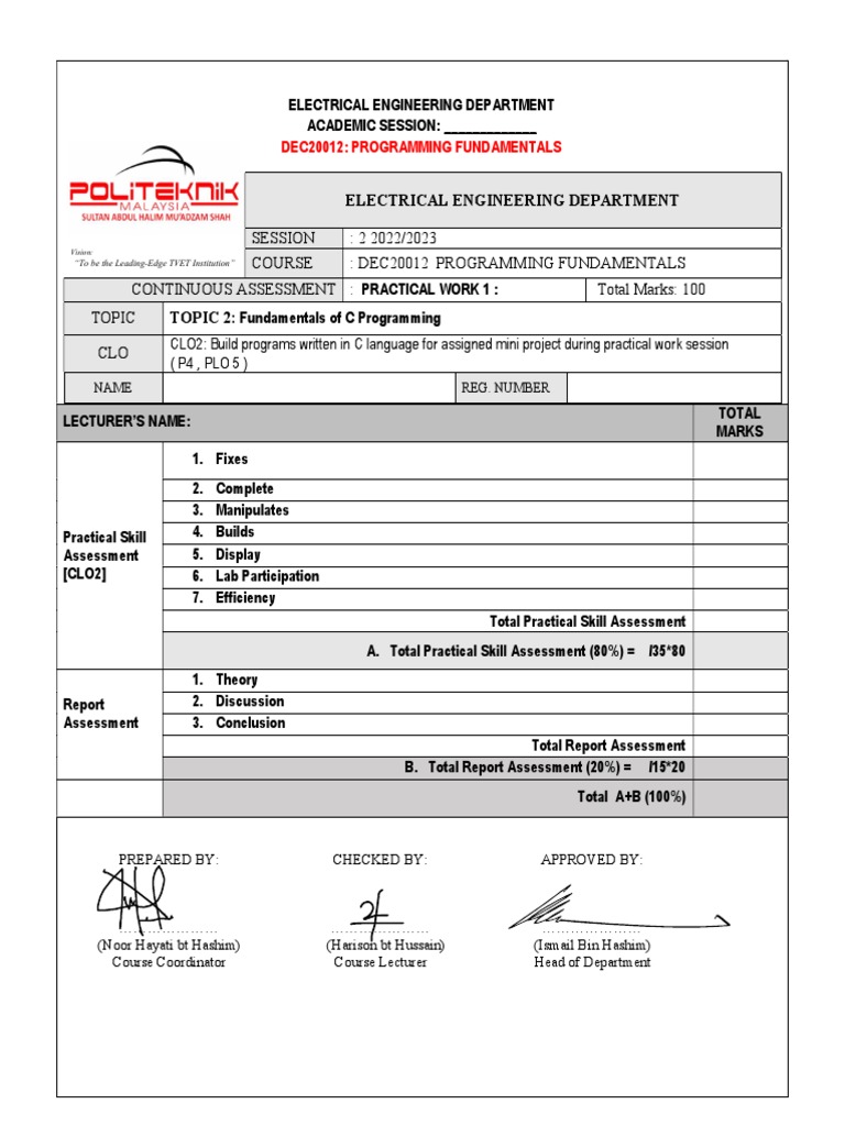 Lab 1 Utk Pelajar Pdf Concept Science