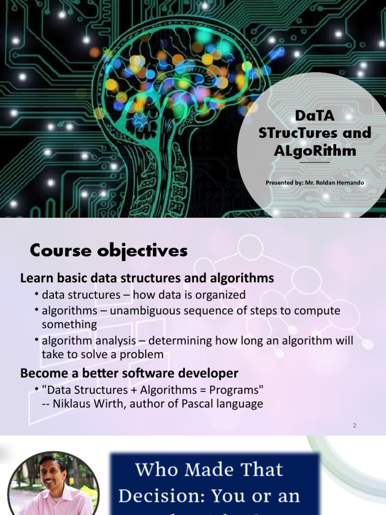 Data Structures and Algorithm | PDF | Algorithms | Time Complexity