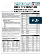 Ministry of Education - Advert