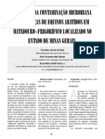 Determinacao Microbiana Dos Esquilos Abatidos em Um Matadouro