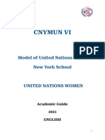 UNW - Academic Guide CNYMUN VI