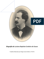 Biografia de Luciano Baptista Cordeiro de Sousa