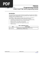 pm0223 stm32 Cortexm0 Mcus Programming Manual Stmicroelectronics