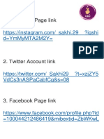 Links for Social Media Accounts of सkhi