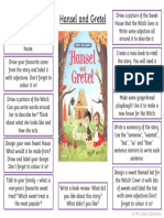 Fairytale Book Talk Mat Hansel and Gretel