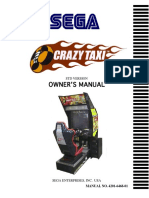 Crazy Taxi 1999 Sega Manual