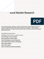 Rural Market Research Methods