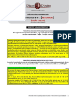 Princípios da publicidade e autotutela no direito administrativo