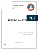 Test Wartegg informe psicologico