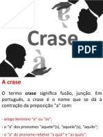 Crase e Porquês