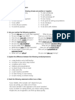 Vocabulary Revision Intermediate