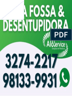 Limpa Fossa e Desentupidora em Belém