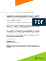 Constelação Das Artes - Musicalidades Indígenas No Brasil