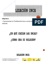 Religión y Avances Culturales Inca