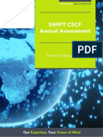 Swift CSCF Annual Assessment Service