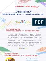 Autonomia Curricular