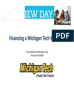 Financing Your Michigan Tech Education