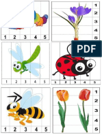 Puzzle Insecte Si Flori