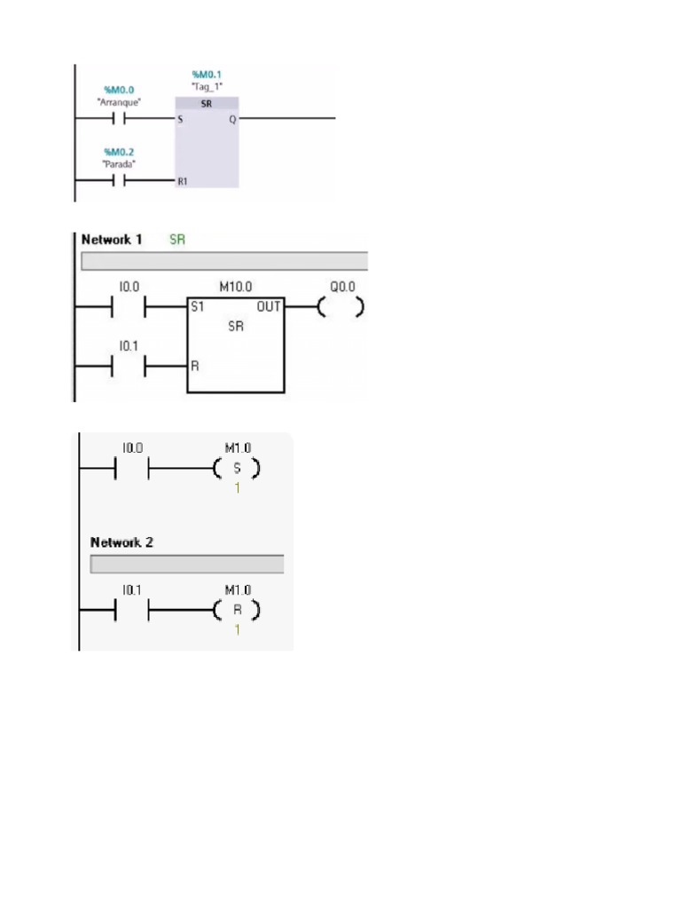 Set Reset PLC | PDF