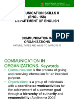 ENGL 158 - 2-Organizational Communication