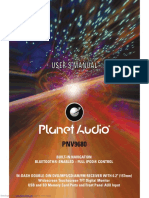 Manual Autoestéreo Planet Audio Mod PNV9680