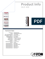 Canton GLE 490 Mocca Weiss Technische Details b9f418