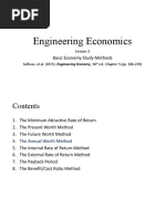 Engg Econ Lecture 3.4 - Annual Worth