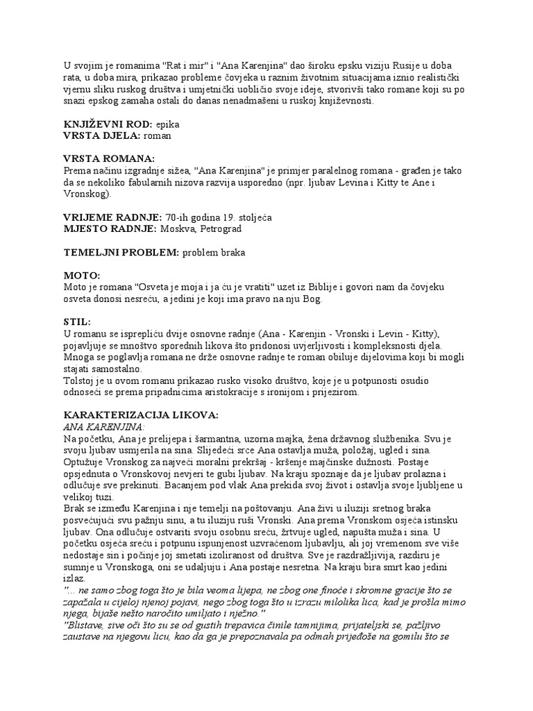 Ana Karenjina | PDF