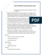 Plan alimenticio personalizado de 1,875-2,000 kcal para definir a 1.90m 124kg