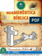 5 - Hermenéutica Bíblica - Tipologia - 17-03-21