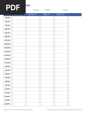 appointment-schedule