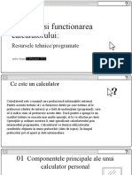 Structura Si Functionarea Calculatorului