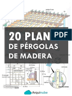 20 Planos de Pergolas de Madera