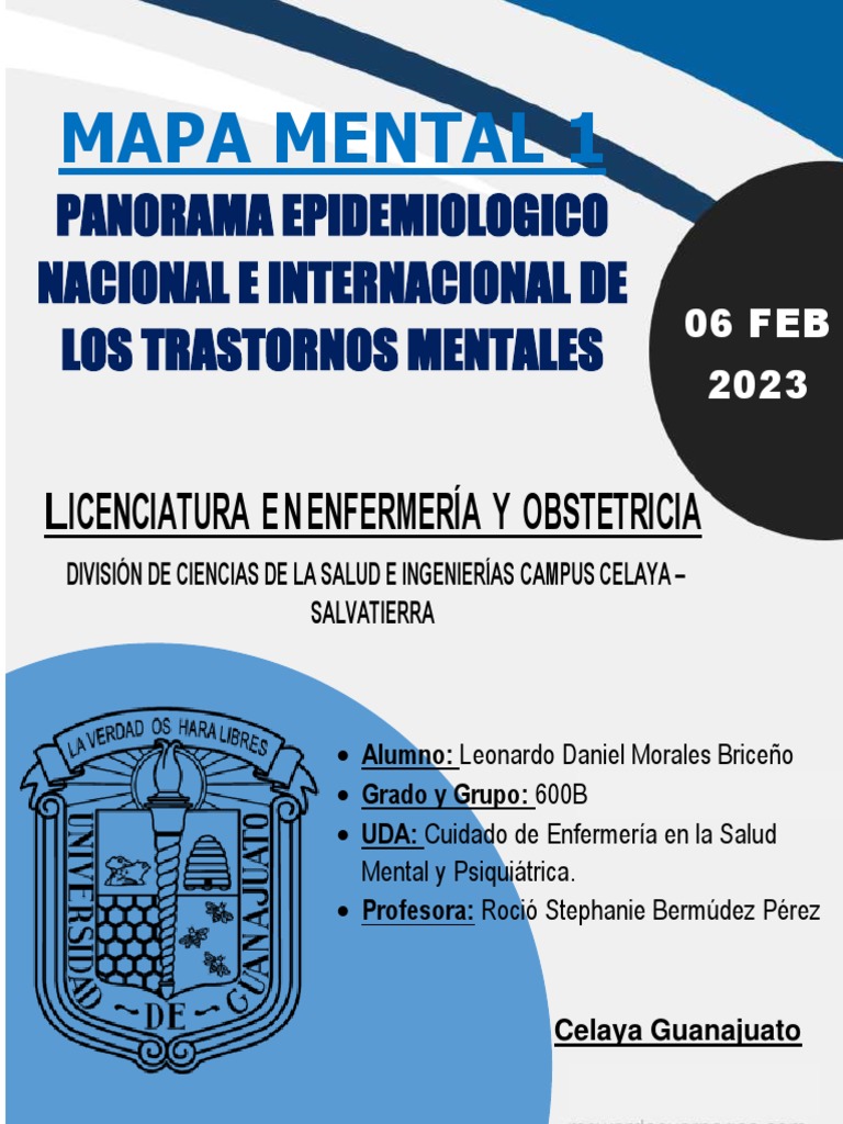 MM1-Morales Briceño Leonardo Daniel | PDF | Salud mental | Psiquiatría