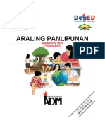 ARALING PANLIPUNAN-3rd Quarter