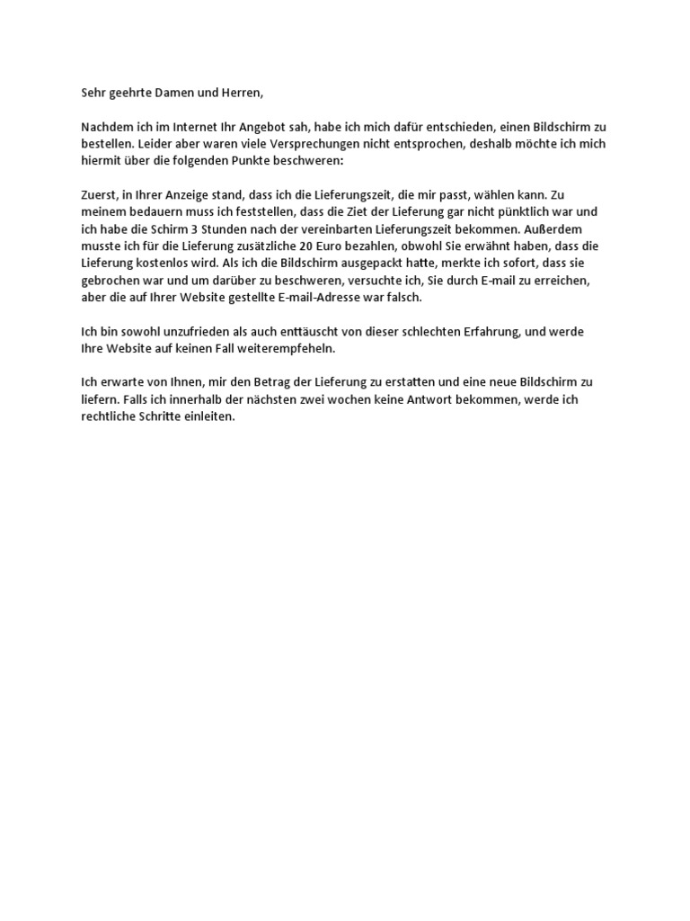 arbeitsagentur beschwerde email