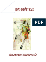 Unidad Didáctica 3 - Música y Medios de Comunicación