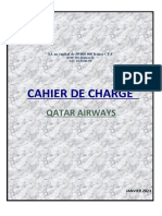 Cahier de Charges Qatar Airways
