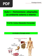 Aula 1 Homeostasia