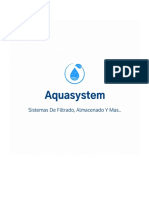 Ficha Tecnica Aquasystem
