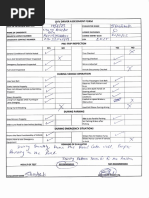 Driver Assessment Form