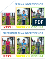 Niña Independencia