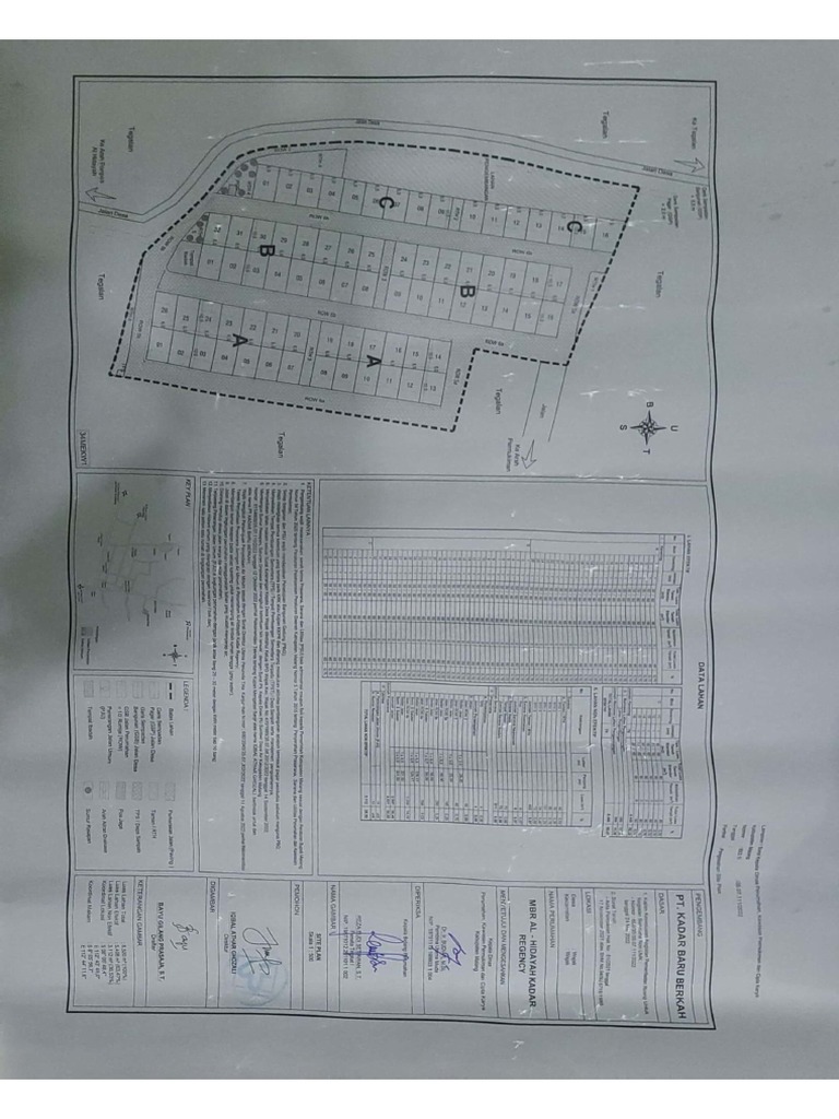 Site Plan Contoh Rumah Subsidi | PDF